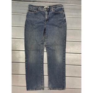VTG Levis 512 Jeans Slimming Straight Womens 14M 32X31 Blue Medium Wash Denim
